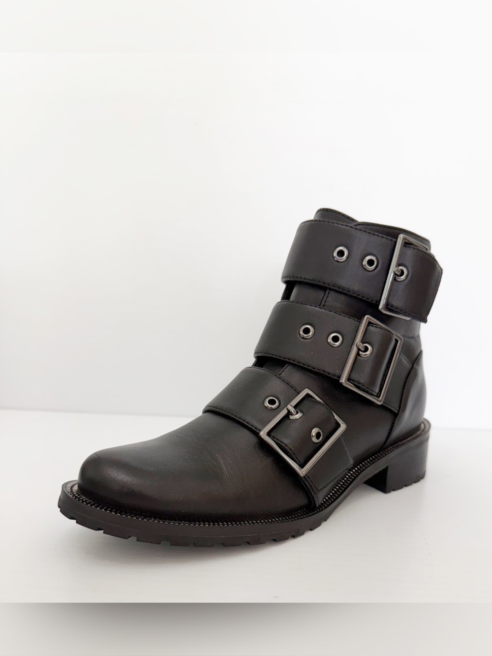 Blondo Camila Waterproof Buckle Strap Ankle Boots - 6.5